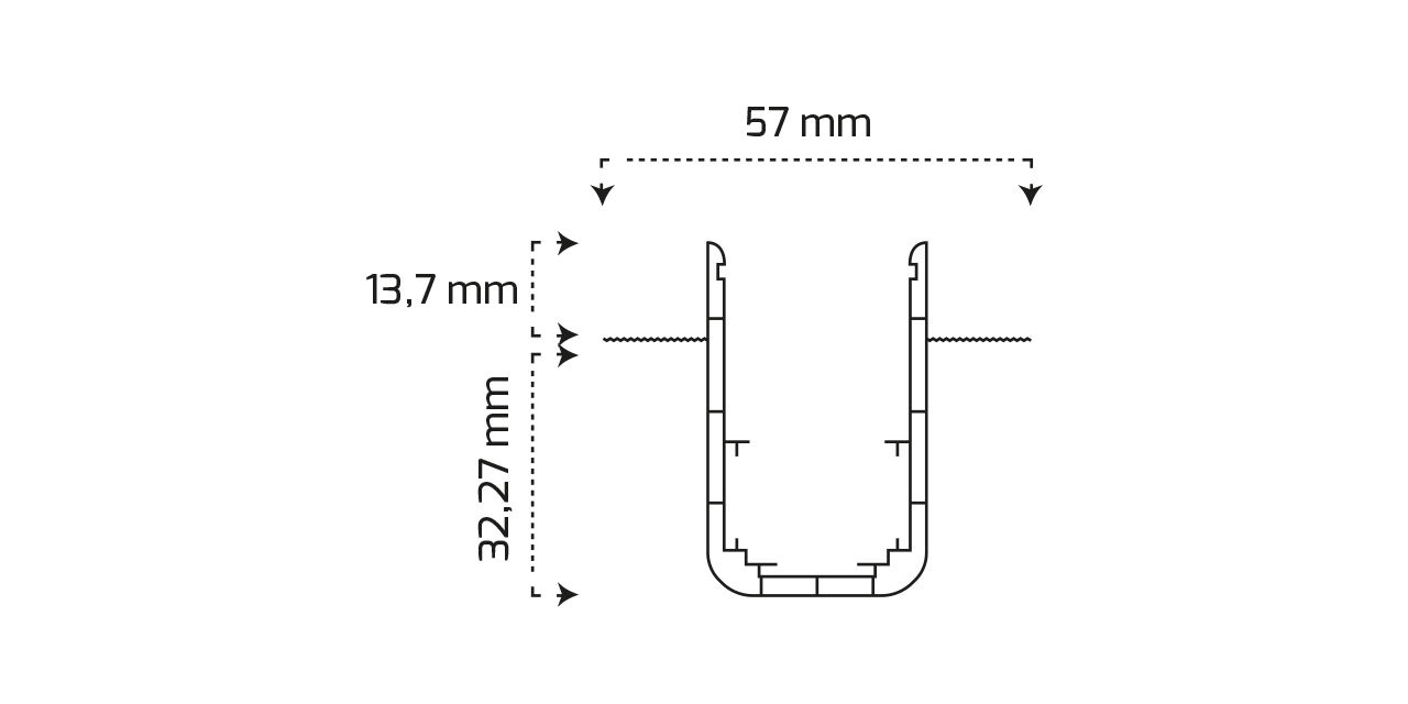 LAL 3000 3MT TRİMLES MAGNET RAY - Görsel 2